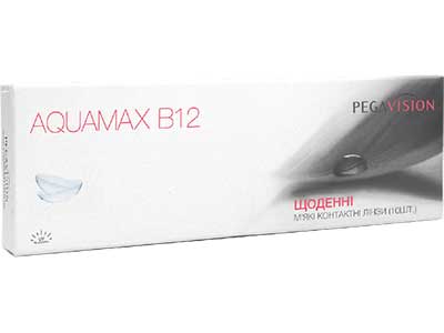 Одноденні контактні лінзи Aquamax B12, Pegavision