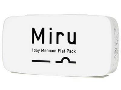 Однодневные контактные линзы Miru 1day Flat Pack, Menicon